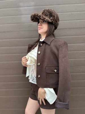 Giacca in suede SusyMix